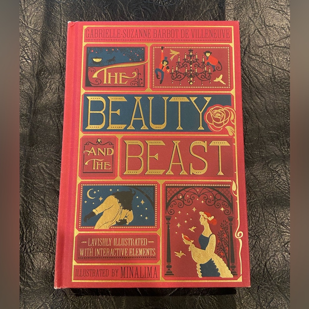 'The Beauty and the Beast' Illustrated Book